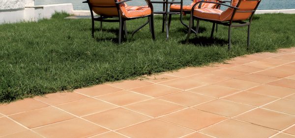 Baldosa amber patio